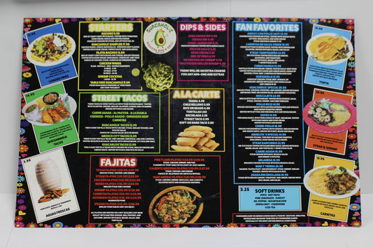 Restaurant Menu