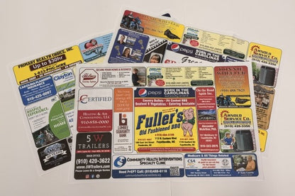 Restaurant Placemat Advertising