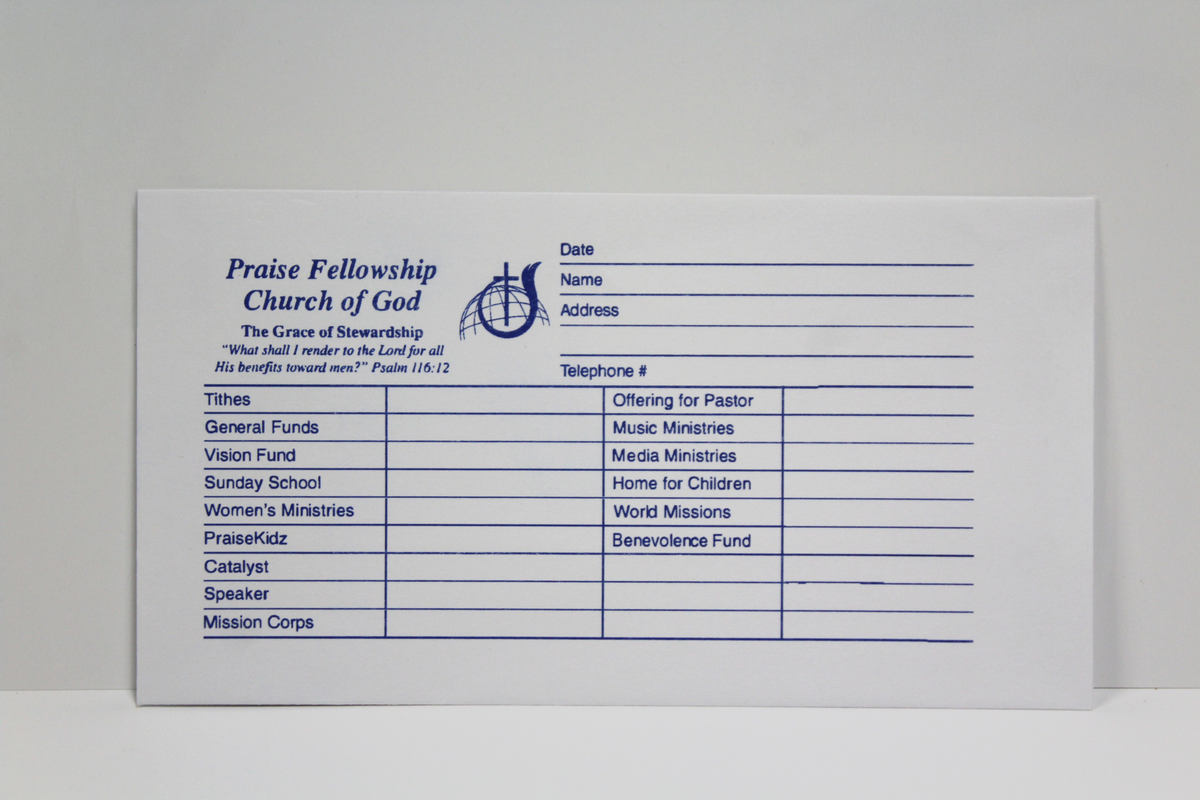 Seed / Tithing Envelopes