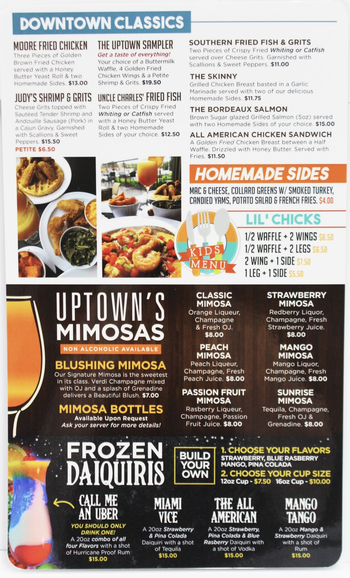 Restaurant Menu