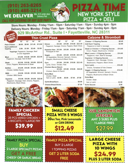 Restaurant Menu