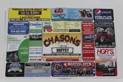 Restaurant Placemat Advertising